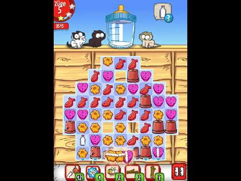 Simons Cat - Crunch Time - Level 235 - No Boosters (by match3news.com)