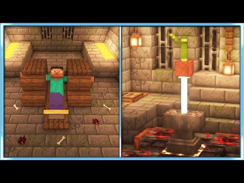Minecraft | 5+ Dungeon Build Hacks and Ideas