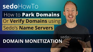 How to Park a Domain with Sedo or Verify your Domains Ownership