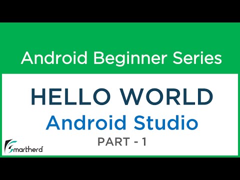 4 Android Studio Tutorial HELLO WORLD Part 1 FIRST ANDROID APP