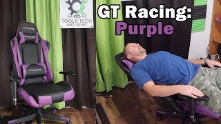 GT Racing Chair in Purple Setup and Review