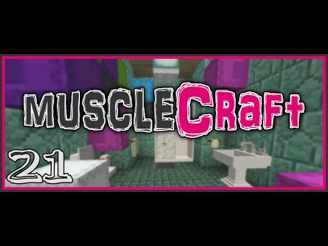 MuscleCraft S2 - Ep. 21 - Visiting the Yoga Studio! - Modded Minecraft 1.12.2