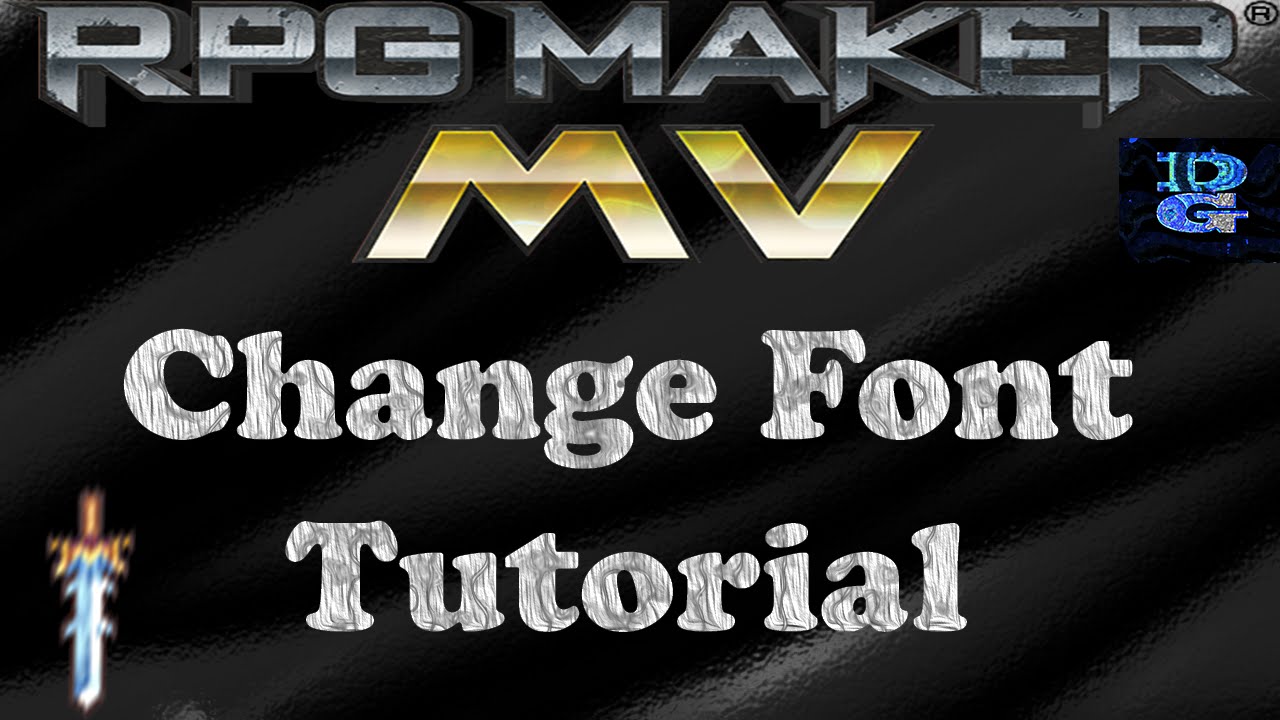 RPG Maker MV Change Fonts Tutorial