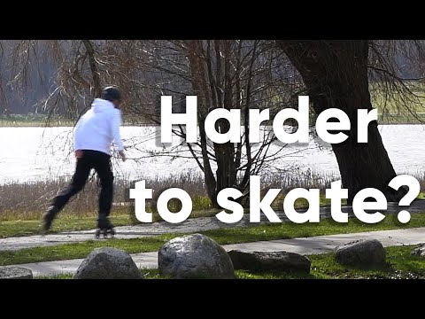 First Time Skating 125 MM Wheels - What is it like?