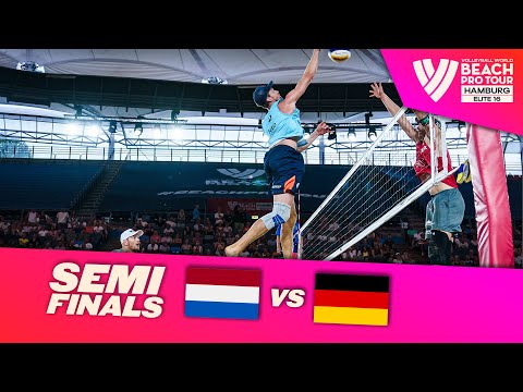 Brouwer/Meeuwsen vs. Ehlers/Wickler - Semi Final Highlights Hamburg 2022 #BeachProTour