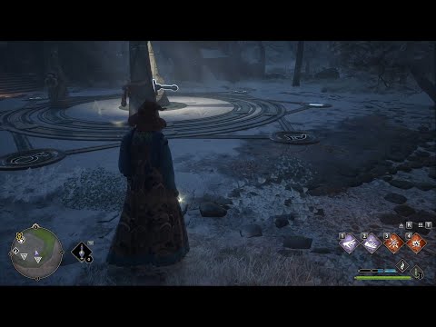 How To Solve The Moonstone Door Puzzle To Enter The Gilded Perch - Hogwarts Legacy