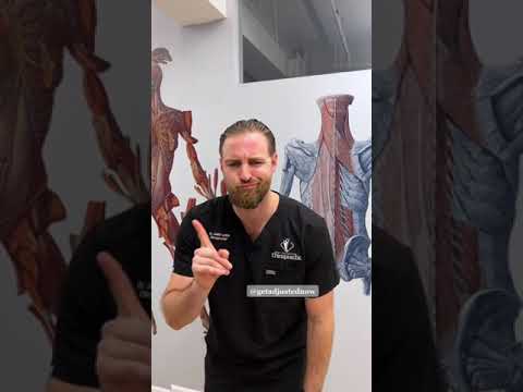 HOW TO CRACK YOUR OWN BACK AT HOME