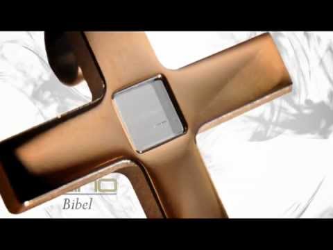 Nano Bibel Kreuz Anhänger