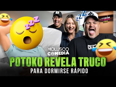 Revelan el secreto para poder dormir...Moncho, Potoko y Junito Perse / La Tendencia de Molusco KQ105