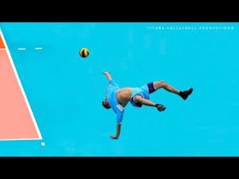 【バレーボール】神懸かったダイナミックレシーブ！どんな状況でも諦めない【スーパープレイ】Volleyball Acrobatic Saves