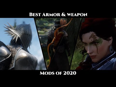 Skyrim - Best Mods of 2020 | Weapons & Armor (LE, SE)