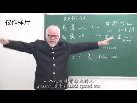 , title : 'Uncle Hanzi - The Origin of Chinese Characters about Birds 鸟 乌 凤 风 凡'