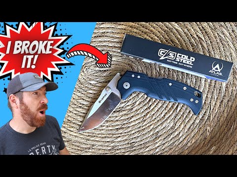How Strong Is The ATLAS LOCK On The Cold Steel Engage?