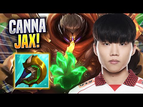 CANNA TRIES JAX WITH NEW REWORK! - DK Canna Plays Jax TOP vs K'sante! | Season 2023