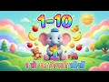 Counting 1 To 10 For Kids Hindi Ginti Song Fun Learning Rhymes