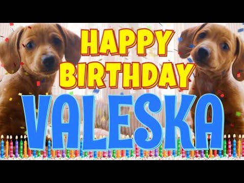 Happy Birthday Valeska! ( Funny Talking Dogs ) What Is Free On My Birthday