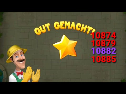 Gardenscapes  Level 10874 & 10879 & 10882 & 10885🕊🕊