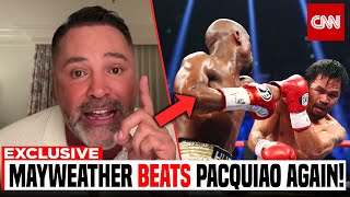 Download lagu Oscar De La Hoya SPEAKS OUT on Floyd Mayweather vs Manny Pacquiao 2 mp3