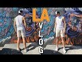 [VLOG] 미국LA여행 1일차 Ι 비행기 안에서 바디체크 Ι 음식 사이즈가 상상초월