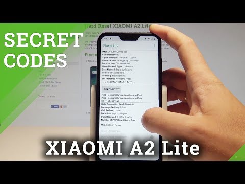 XIAOMI A2 Lite CODES / Hidden Mode / Test Menu / Secret Options / Tricks