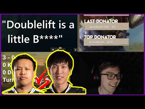 Thebausffs on the Doublelift and TSM Reginald Drama