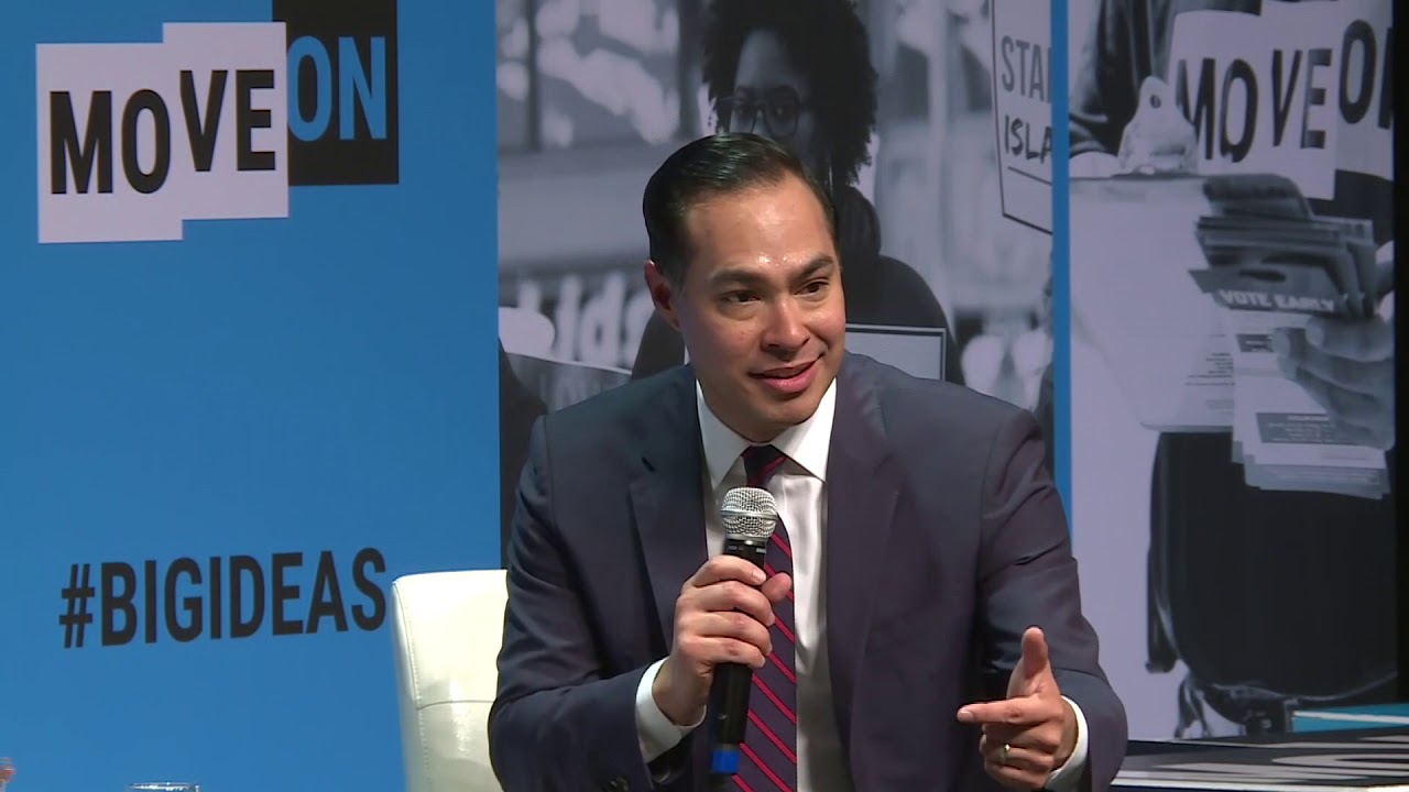 Full Video: Sec. Julián Castro at MoveOn’s Big Ideas Forum