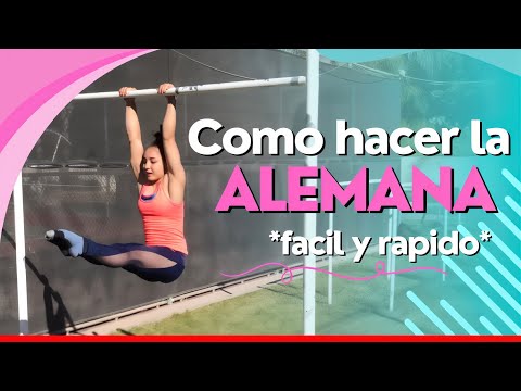 como hacer la alemana en barras tutorial kip   Paula Murillo