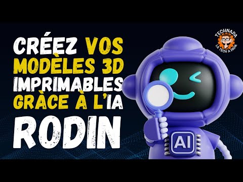 Thumbnail: Créez vos modèles 3D imprimables grâce à l'IA Rodin
