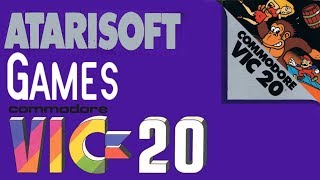 Atarisoft Games on Vic 20