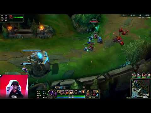 [Meiko Alistar POV vs kaixuan Rell] LPL Summer 2021 - EDward Gaming vs Rogue Warriors - Game 1