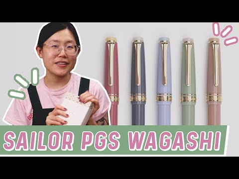 Unboxing the Sailor Pro Gear Slim Wagashi (Japanese Sweets)