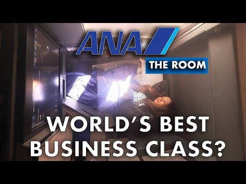 World's Best Business Class? Flying on ANA THE ROOM From JFK to HND #allnipponairways #airline
