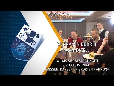 Venray in bedrijf aan tafel: Rob Wilms - Wilms Sierbestratingen - 26 maart 2016