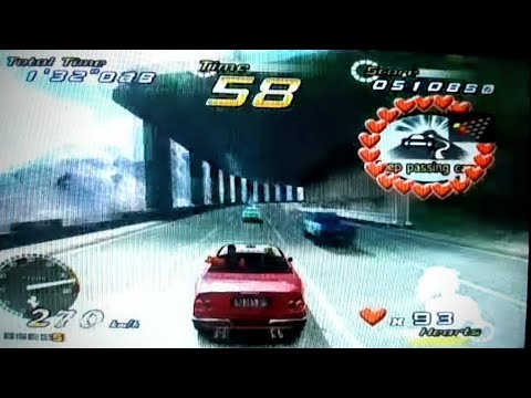 XBOX - Outrun 2 - Challenge Mode - Sega AM2 / Sumo Digital