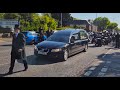 Chris Brown Funeral Blyth Northumberland 10th May 2025
