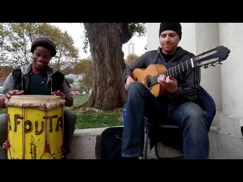 MUST SEE !!!| Flamenco & Haitian Drums| Jeff Pierre - Stephen Duros- Path of light