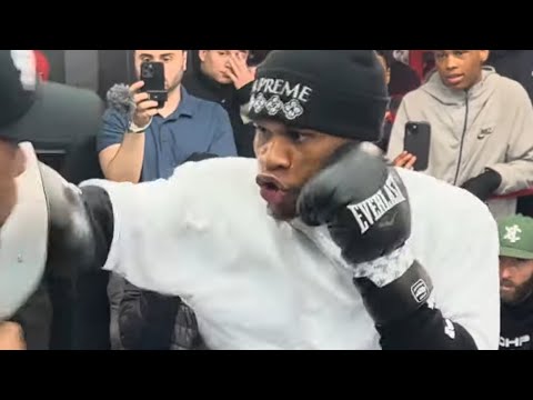 Devin Haney SHARP AS F**K FINAL WORKOUT 3 days before Ryan Garcia Clash; DROPS KO BOMBS