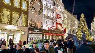 Download lagu Luxury London Christmas Walk Tour 2025 | Central London Christmas Lights & Market [4K HDR] mp3