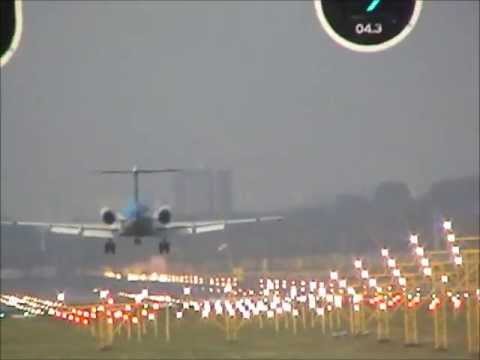 KLM F70 contest: Wich pilot makes the best landing?