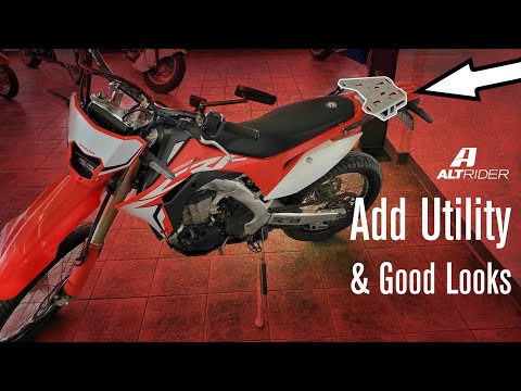 Features for the CRF450L Luggage Rack :