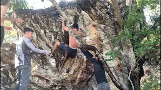 Video thumbnail of Não Chores, V6. Cocalzinho de Goiás