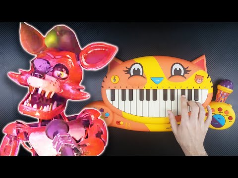 FOXY and FNAF gang singing Sea Shanty - Five Nights at Freddy's on CAT PIANO