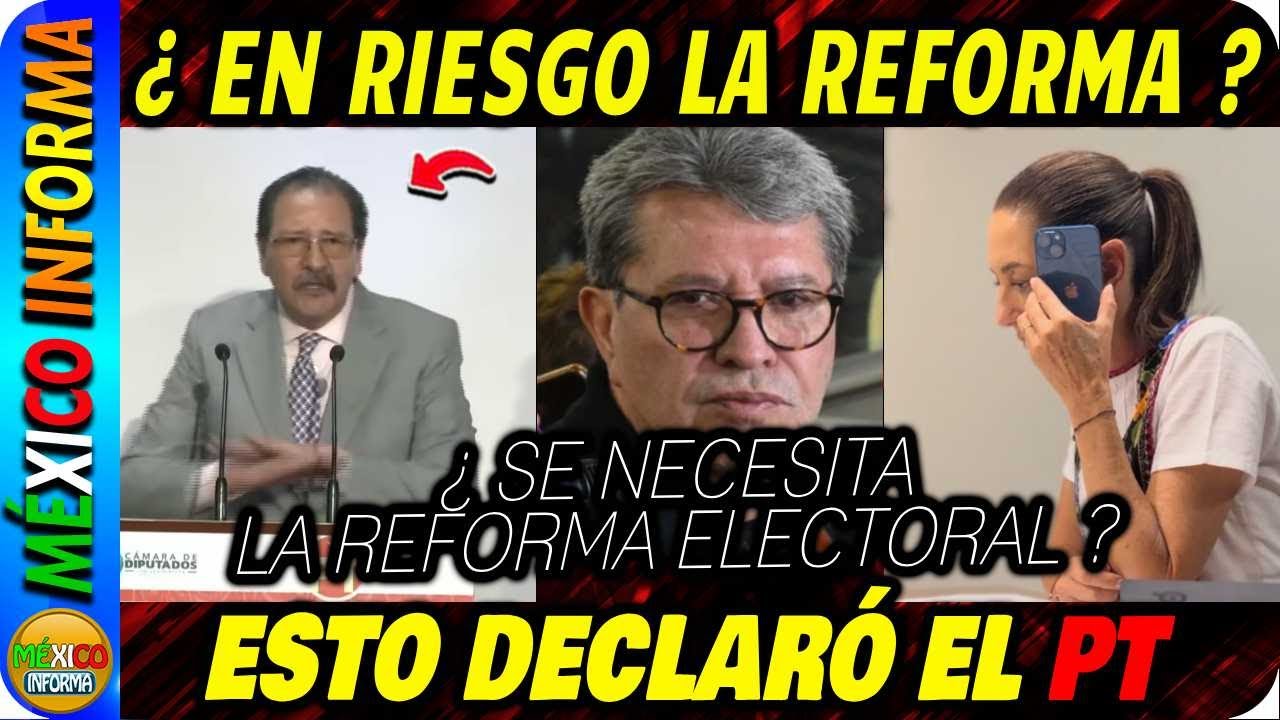 ¿ES NECESARIA LA REFORMA ELECTORAL? REGINALDO Y EL PT ENCIENDEN LAS ALERTAS. ASÍ LO DECLARÓ.