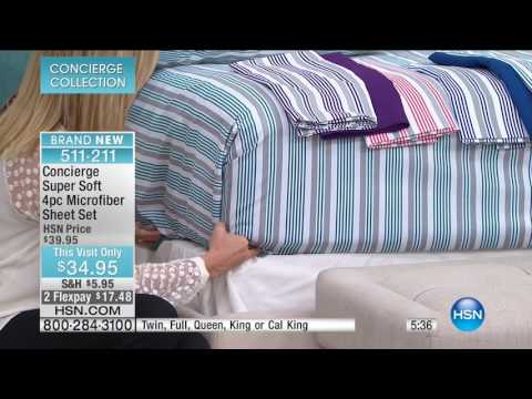HSN | Concierge Collection Bedding 02.26.2017 - 05 AM