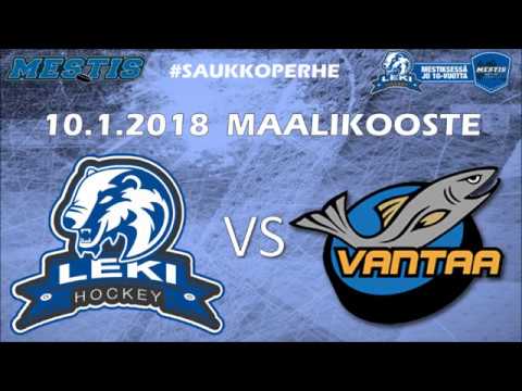 LeKi - Kiekko-Vantaa 10.1.2018 Maalikooste