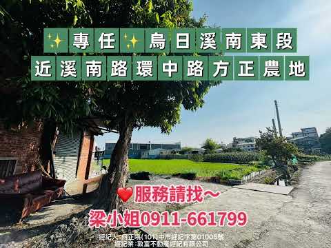 烏日區-溪南東段農地出售 第1張共14張