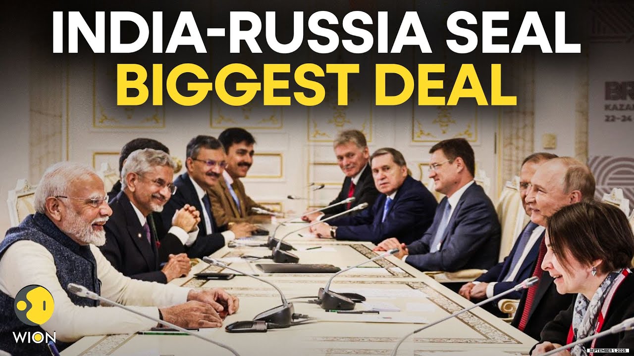 Putin-Modi Meet 2025 LIVE: India–Russia Seal BIGGEST Deal Ever! S-400, Su-57 In Focus | WION