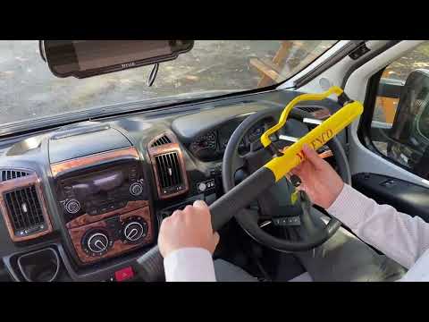 Commercial High Security Steering Wheel Lock fitting