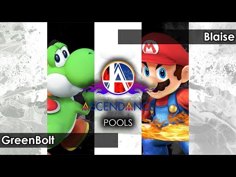 Smash 4: GreenBolt (Yoshi) V Blaise (Mario) - Ascendance 62 Tournament SSB4