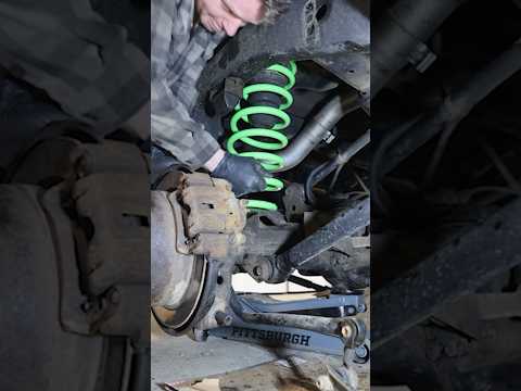 Land Cruiser 2 Inch Lift Install #toyota #landcruiser #4x4 #offroad